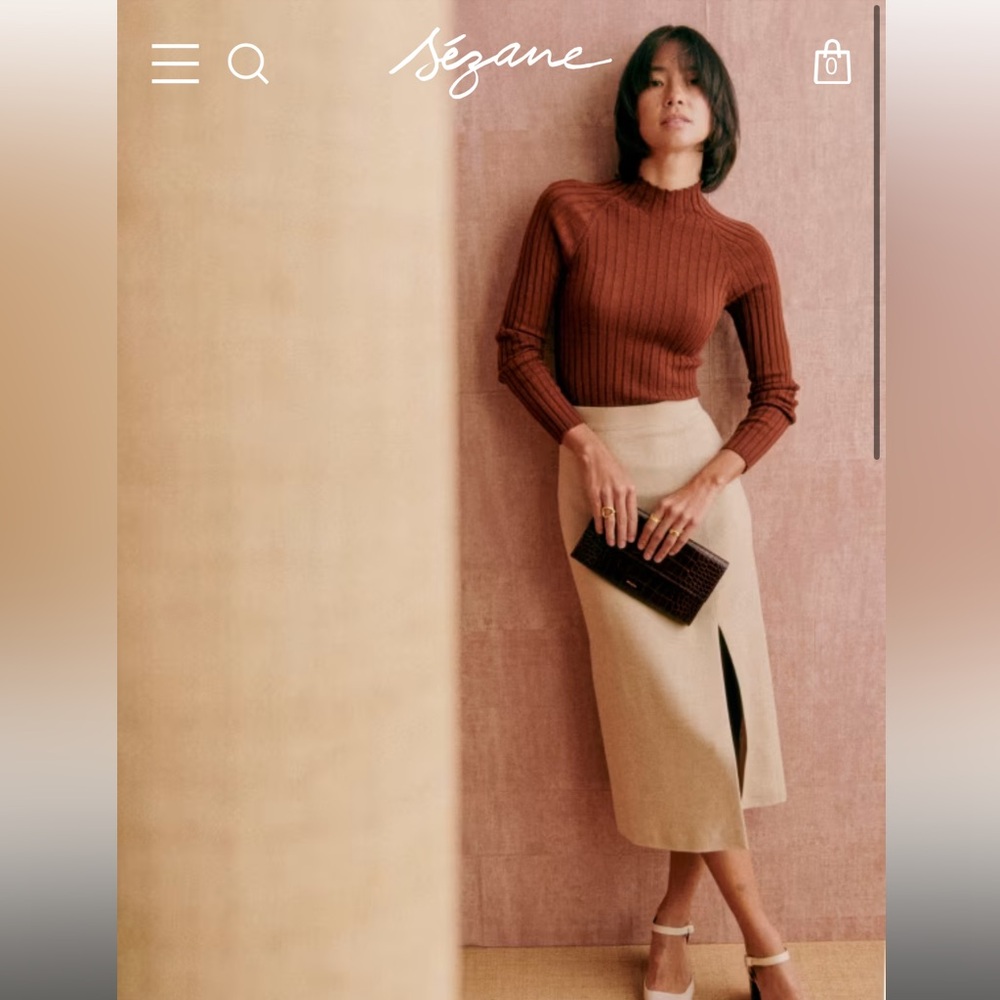 Sézane Jupe Madelyn Skirt